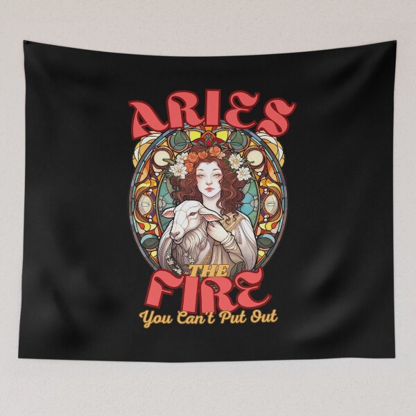 Item preview, Aries: The Fire You Can't Put Out. cute aries designed and sold by ZodiacWonders.