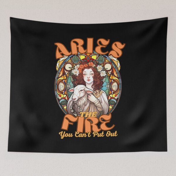 Item preview, Aries: The Fire You Can't Put Out. aries constellation designed and sold by ZodiacWonders.