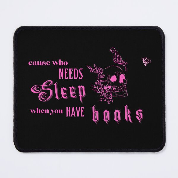 Item preview, Who Needs Sleep (black and pink) designed and sold by ProsetoPrint.
