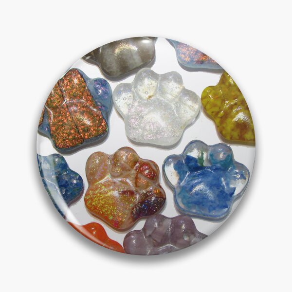 Item preview, PAWS! Cast Glass Dog or Cat Paws designed and sold by snowflakeglass.