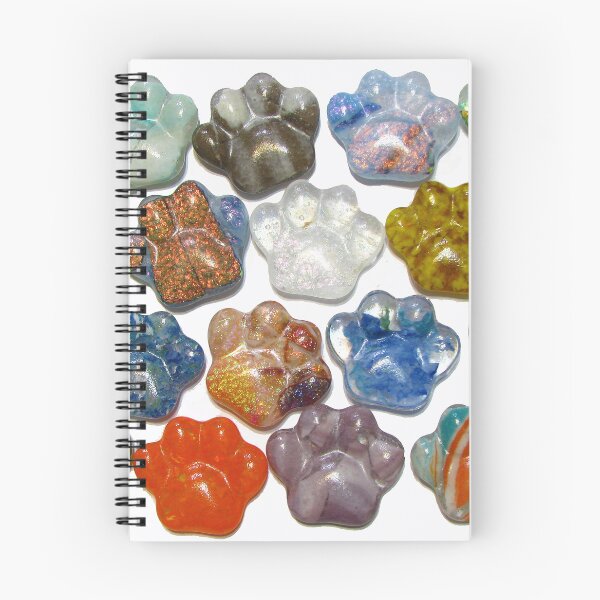 Item preview, PAWS! Cast Glass Dog or Cat Paws designed and sold by snowflakeglass.