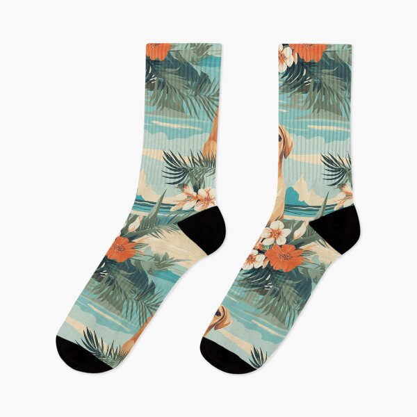 Item preview, Golden Retriever Labrador Tropical Hibiscus Pattern designed and sold by NikkofTime.