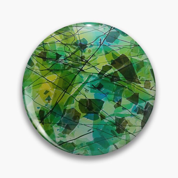 Item preview, Green Confetti Fused Glass Plate designed and sold by snowflakeglass.