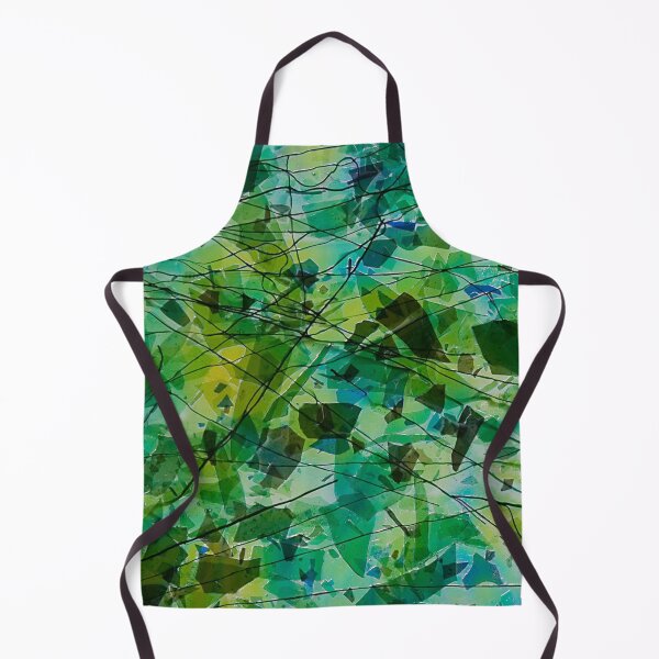 Item preview, Green Confetti Fused Glass Plate designed and sold by snowflakeglass.