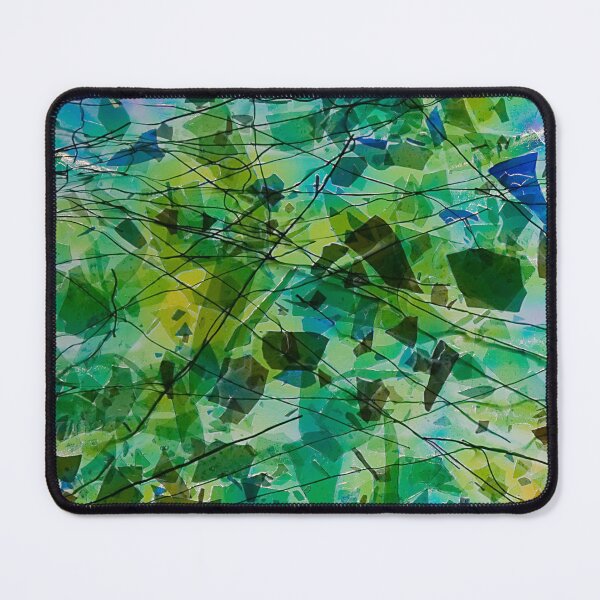 Item preview, Green Confetti Fused Glass Plate designed and sold by snowflakeglass.