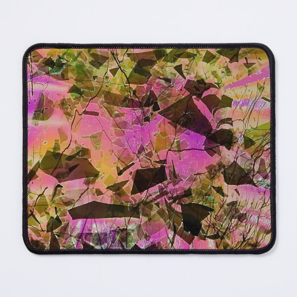 Item preview, Pink Confetti Fused Glass Plate designed and sold by snowflakeglass.