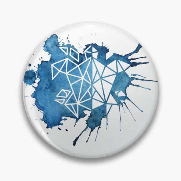 Item preview, Watercolor Geometric Sea Turtle designed and sold by Nourch.
