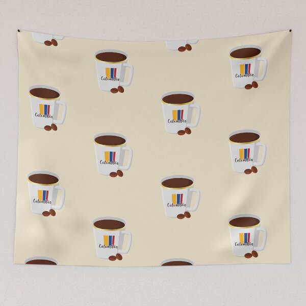 Item preview, Colombian classic coffee cup designed and sold by WildStudiio.