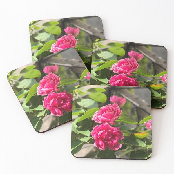 Item preview, Lovely Mini pink roses for stickers and art prints  designed and sold by crazymessygirl.
