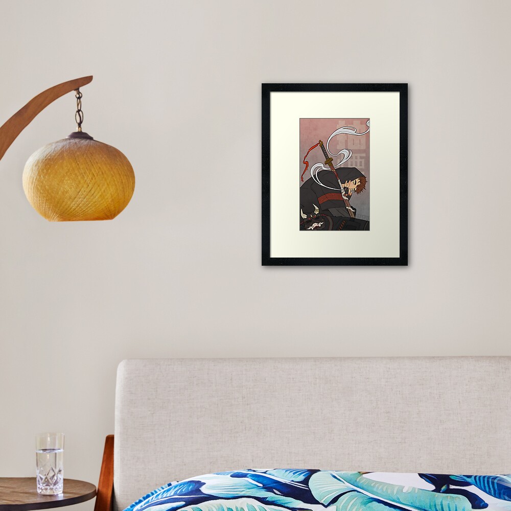 Item preview, Framed Art Print designed and sold by H6X4GRAM.