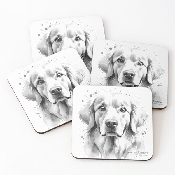 Item preview, Golden Retriever - Watercolour Art designed and sold by PixelFixArt.