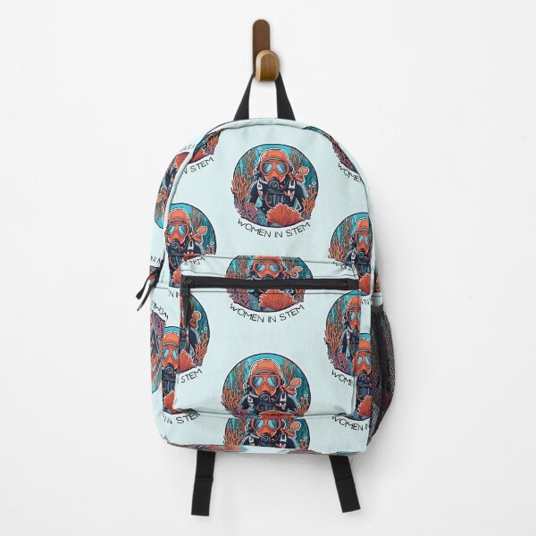 Item preview, Women in stem scuba diver designed and sold by WildStudiio.