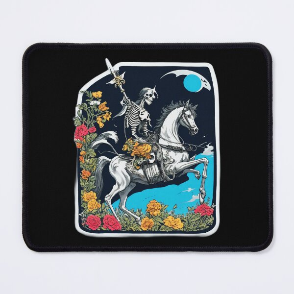 Item preview, Four Horsemen of the Apocalypse - Death Tarot Card designed and sold by Pixel Waite.