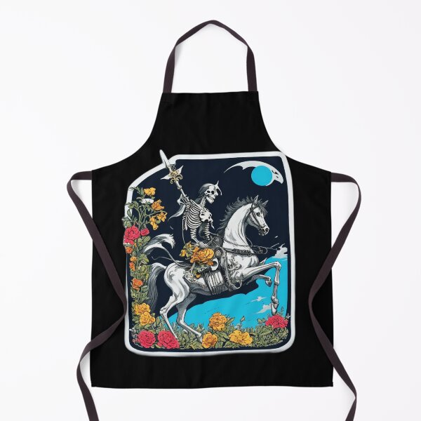 Item preview, Four Horsemen of the Apocalypse - Death Tarot Card designed and sold by Pixel Waite.