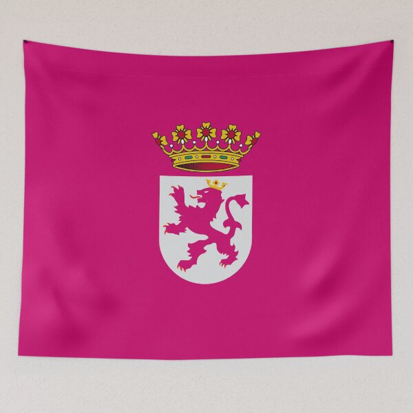 Item preview, Leonese Region Flag - Purple designed and sold by okmultimedia.