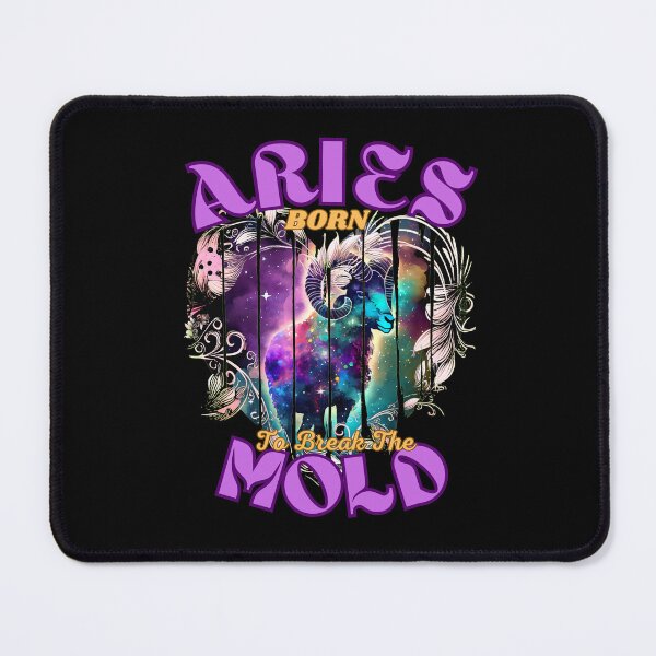 Item preview, Aries: Born To Break The Mold. aries saying designed and sold by ZodiacWonders.