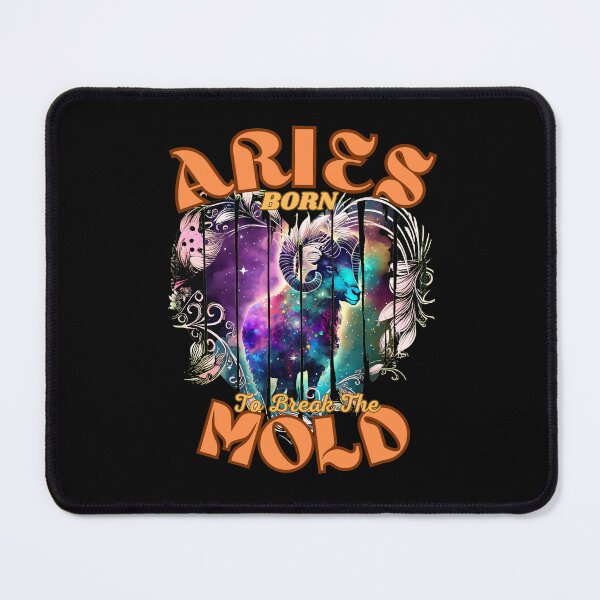 Item preview, Aries: Born To Break The Mold. aries funny designed and sold by ZodiacWonders.