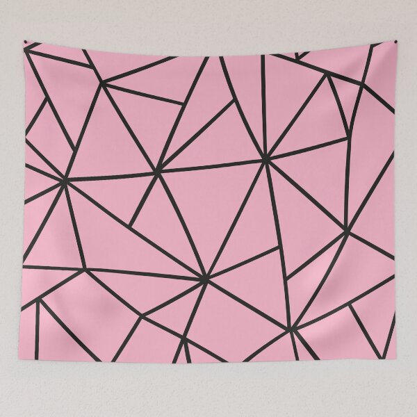 Item preview, Baby Pink Geometric Abstract Pattern. designed and sold by ARichArts.