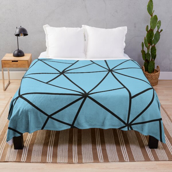 Item preview, Powder blue Geometric Abstract Pattern. designed and sold by ARichArts.
