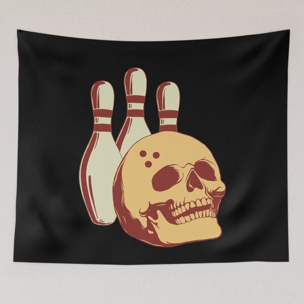 Item preview, Bowling Skeleton Bowling Bowler designed and sold by MooonTees.