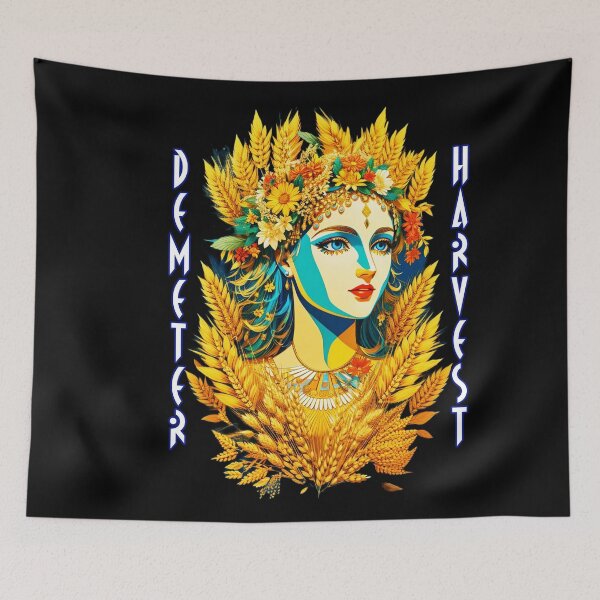 Item preview, Demeter Greek Goddess of Harvest from Greece designed and sold by Ridiculam Toga.
