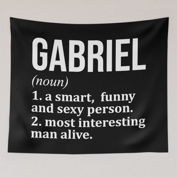 Item preview, Gabriel Name Definition designed and sold by XCIV.