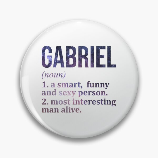 Item preview, Gabriel Name Definition designed and sold by XCIV.
