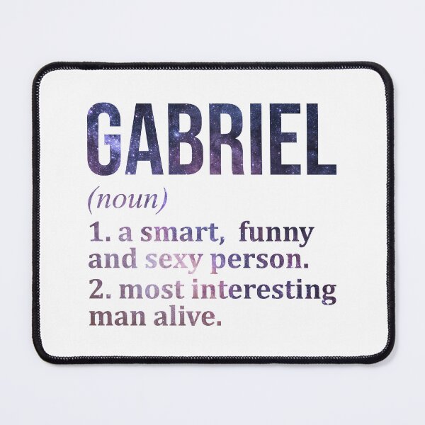 Item preview, Gabriel Name Definition designed and sold by XCIV.