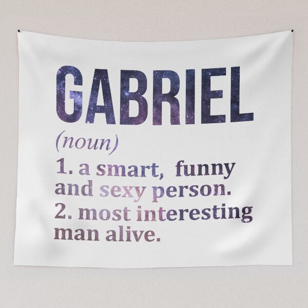 Item preview, Gabriel Name Definition designed and sold by XCIV.