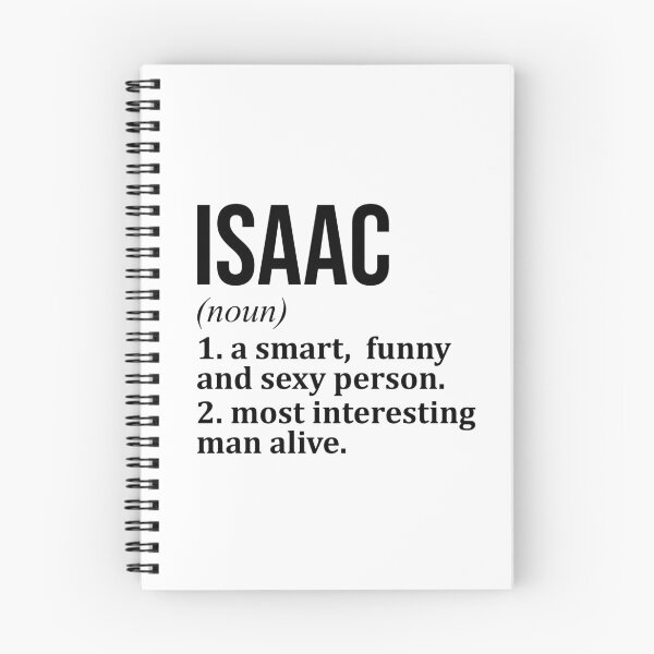 Artikelvorschau, Isaac-Namensdefinition entworfen und verkauft von XCIV.