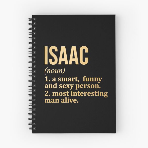 Item preview, Isaac Name Definition in Gold designed and sold by XCIV.