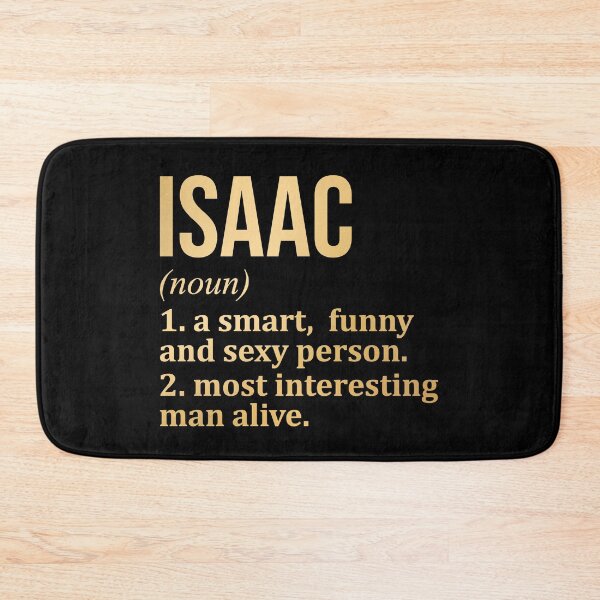 Item preview, Isaac Name Definition in Gold designed and sold by XCIV.