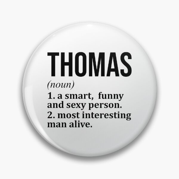 Item preview, Thomas Name Definition designed and sold by XCIV.