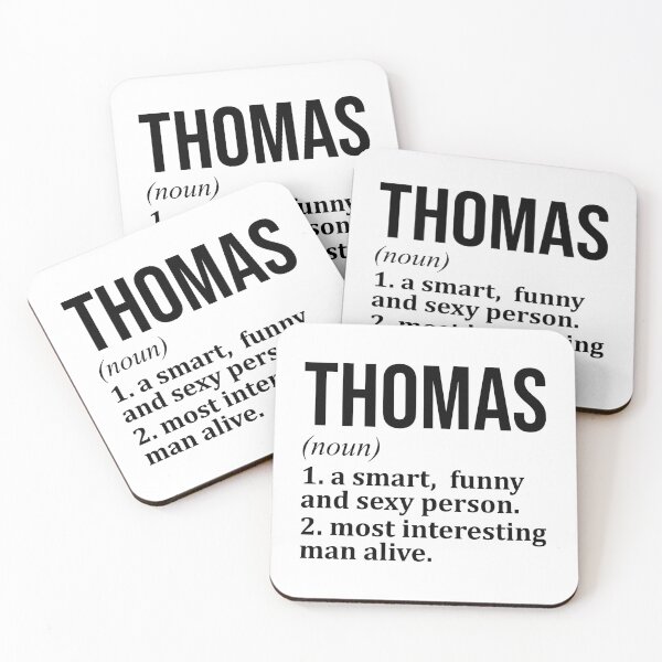 Item preview, Thomas Name Definition designed and sold by XCIV.