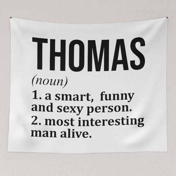 Item preview, Thomas Name Definition designed and sold by XCIV.