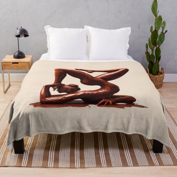 Item preview, Yoga Chocolate woman / Chocolate Lovers designed and sold by Sosa-art.