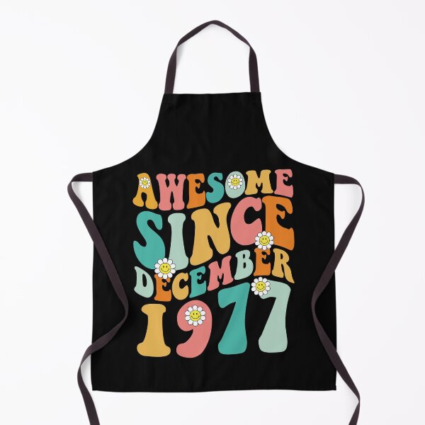 Item preview, Awesome Since December 1977 | Made In 1977 | Retro Groovy Birthday designed and sold by Christina-grich.