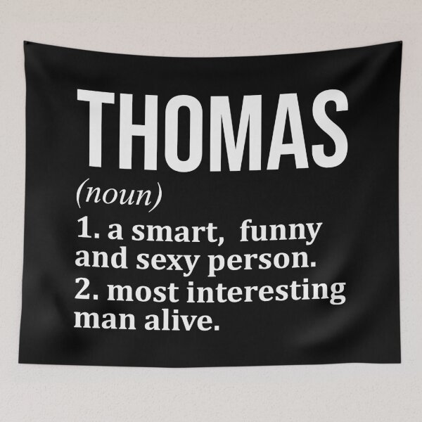 Item preview, Thomas Name Definition designed and sold by XCIV.