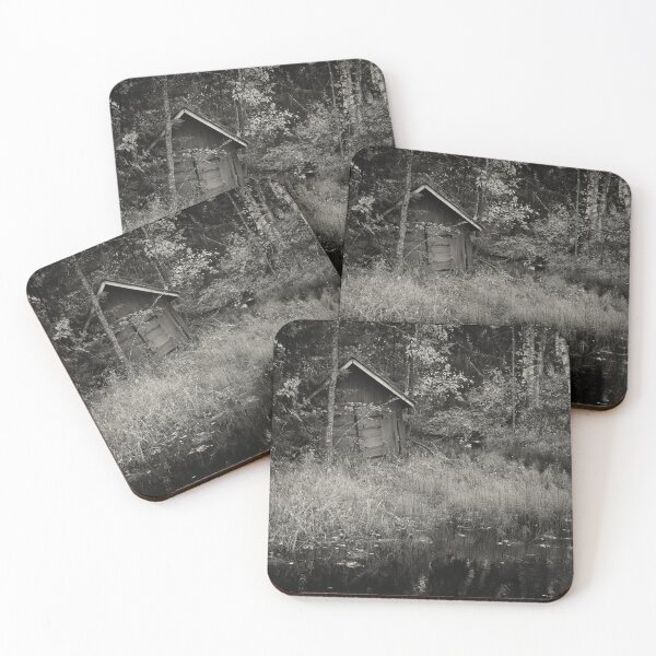 Item preview, Forgotten boathouse bw designed and sold by Jouko Lehto Photography.