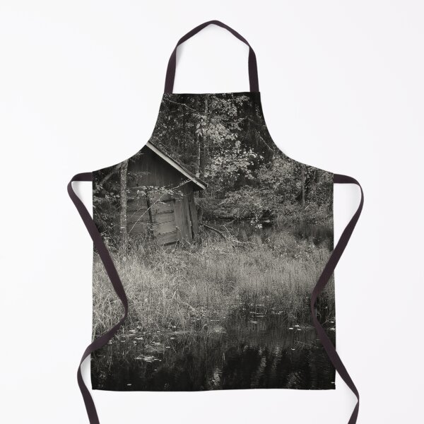 Item preview, Forgotten boathouse bw designed and sold by Jouko Lehto Photography.