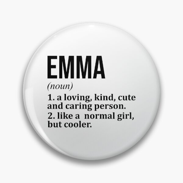 Item preview, Emma Name Definition designed and sold by XCIV.
