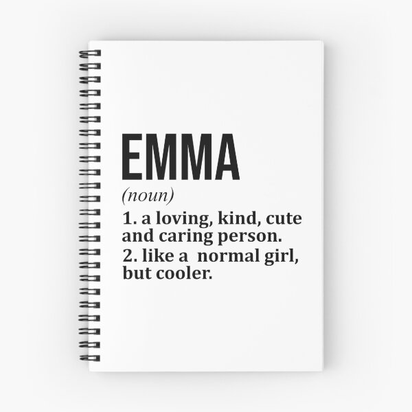 Artikelvorschau, Emma-Namensdefinition entworfen und verkauft von XCIV.