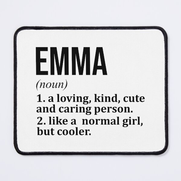 Item preview, Emma Name Definition designed and sold by XCIV.