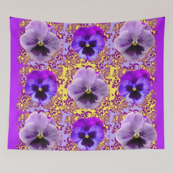 Item preview, PURPLE ON PURPLE PANSIES designed and sold by sharlesart.