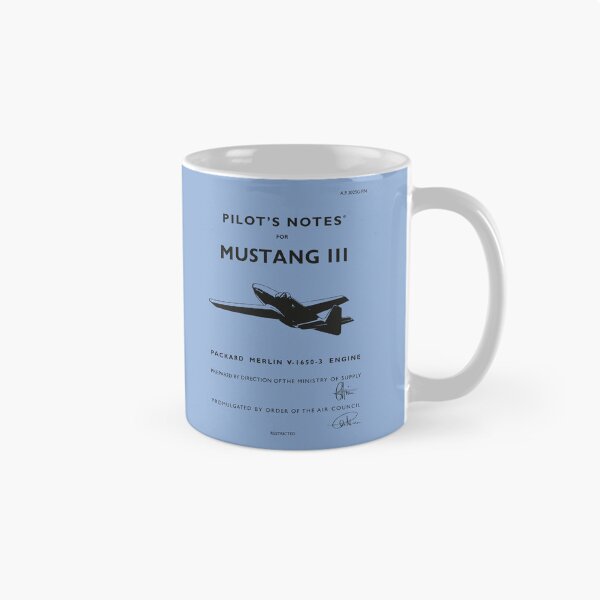 Item preview, Pilot's Notes for Mustang III designed and sold by Project Cancelled.