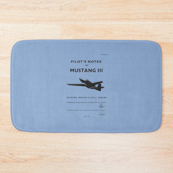 Item preview, Pilot's Notes for Mustang III designed and sold by Project Cancelled.