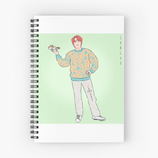 Item preview, Jongho of Ateez of Kpop designed and sold by ArtRaftPro.