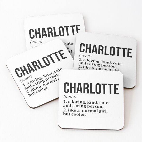 Item preview, Charlotte Name Definition designed and sold by XCIV.