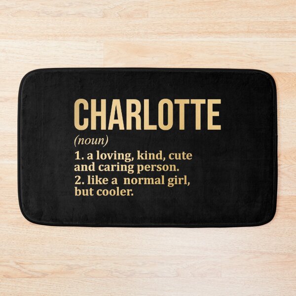 Item preview, Charlotte Name Definition in Gold designed and sold by XCIV.