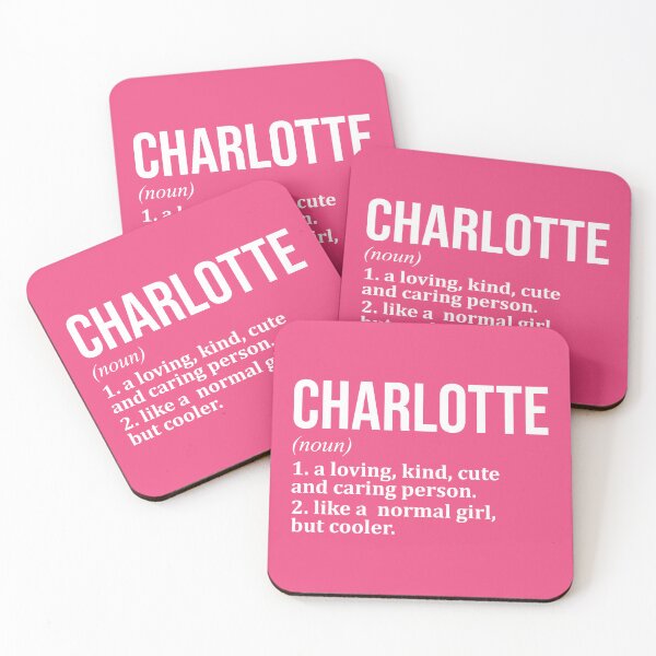 Item preview, Charlotte Name Definition for Women designed and sold by XCIV.